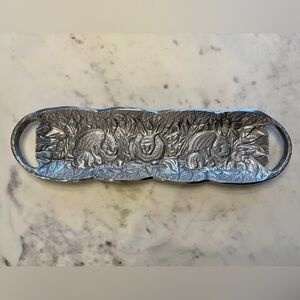 Wilton Armetale Bunny Rabbit Tray